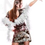 Boa blanca de 60 gramos