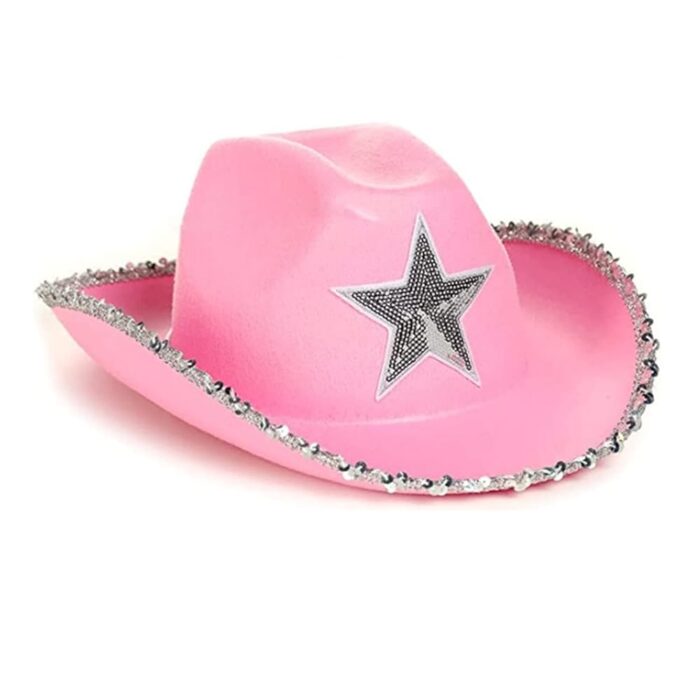 Sombrero Vaquera Rosa