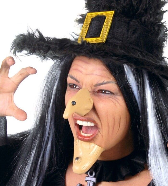 Nariz Y Barbilla Bruja