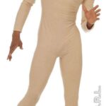 Mono color carne para hombre