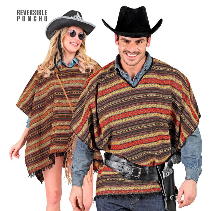 Disfraz Poncho Reversible