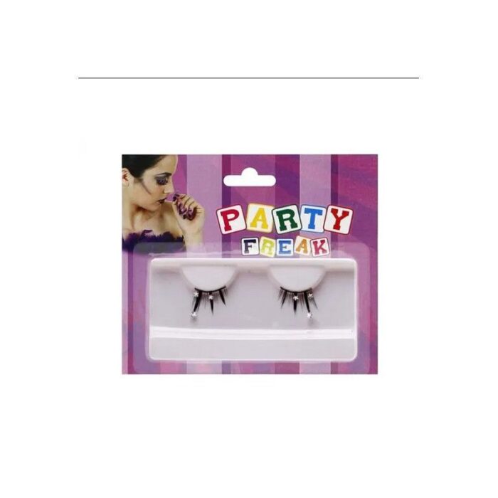 Pestañas Postizas Negras Con Estrellas