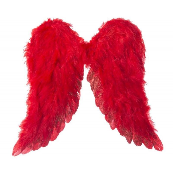 Alas rojas plumas
