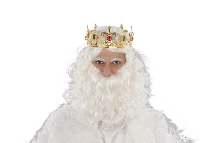 Corona Metálica Rey Mago Melchor