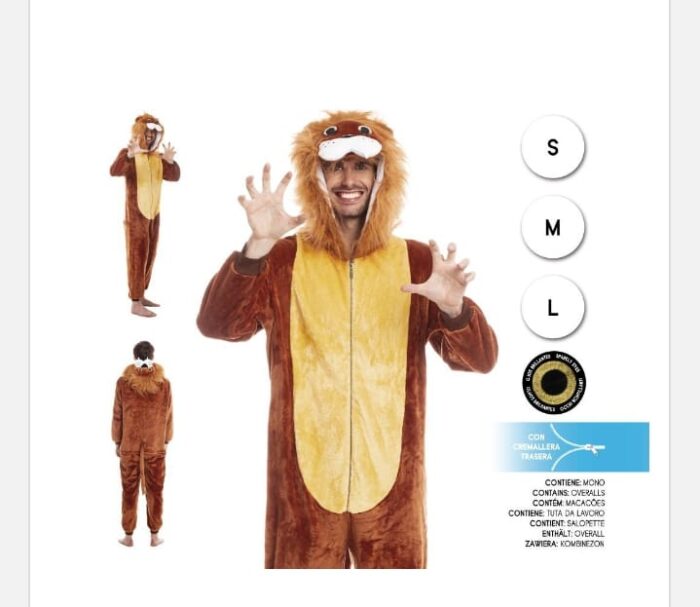 Disfraz León Pijama