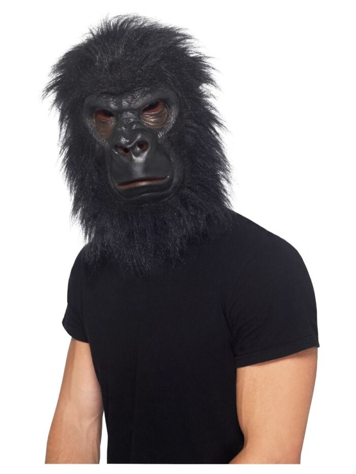Máscara Gorila Negra