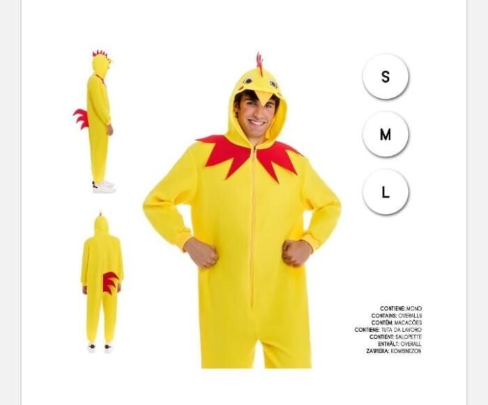 Disfraz Gallo Pijama