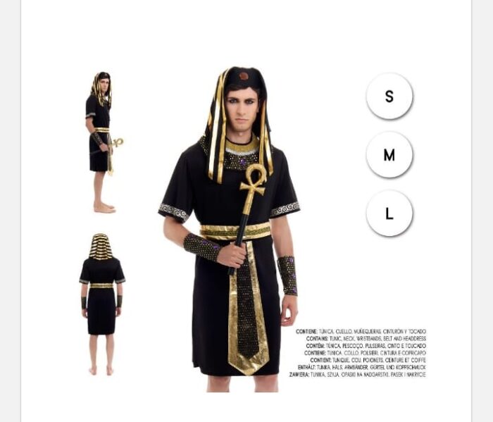 Disfraz Egipcio Negro