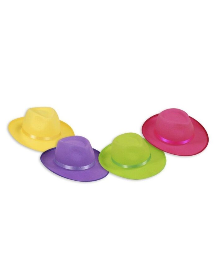 Sombrero Ganster Neón