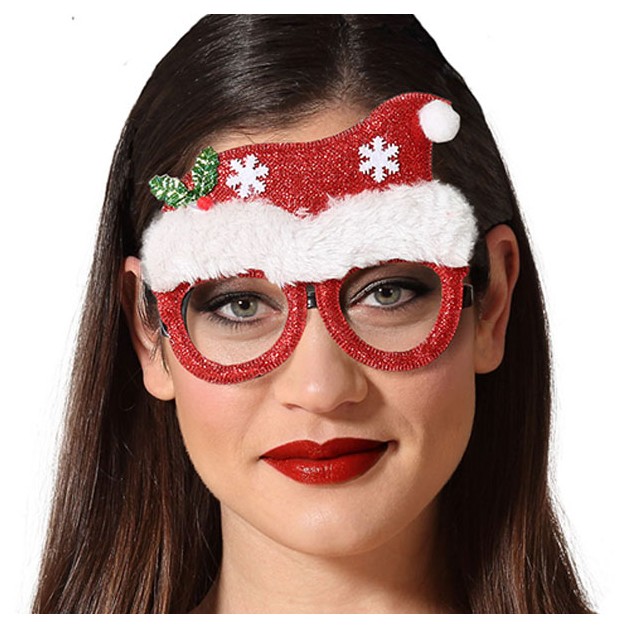 Gafas gorro de papa noel