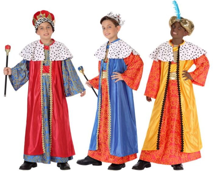 Disfraz rey mago infantil