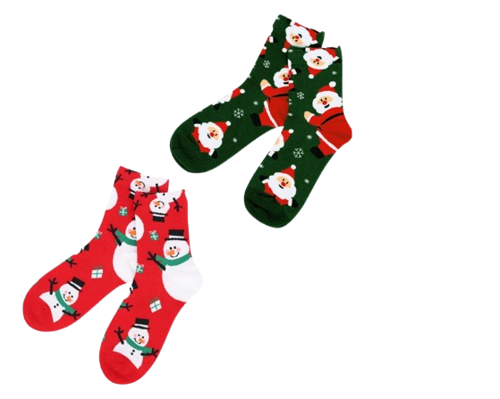 Calcetines navideños