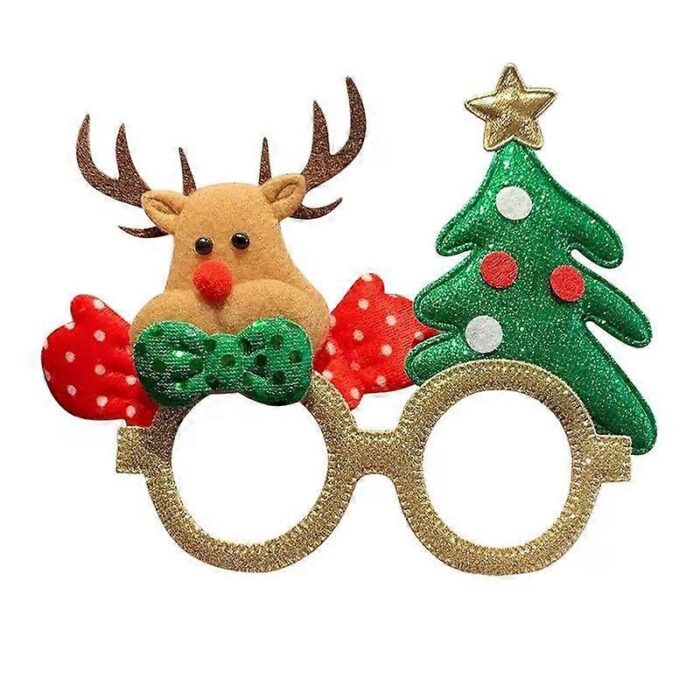 Gafas navidad reno y árbol