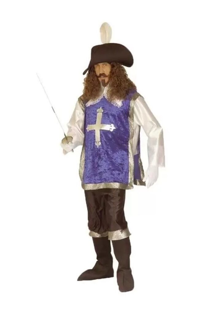 Disfraz Mosquetero Azul