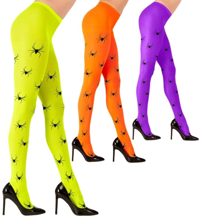 Pantys Arañas Neón