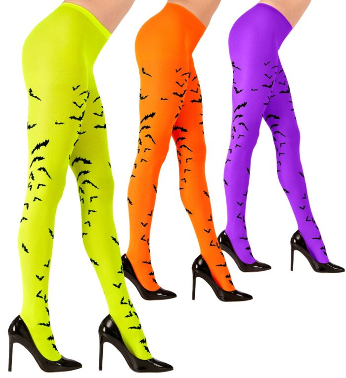 Pantys Murcielagos Neon Surtidos