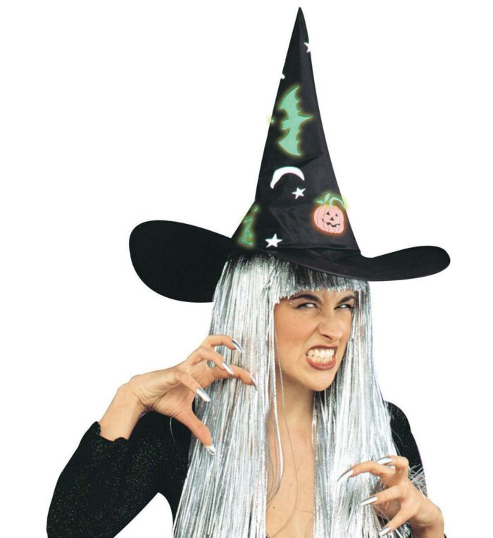 Sombrero Bruja Neon