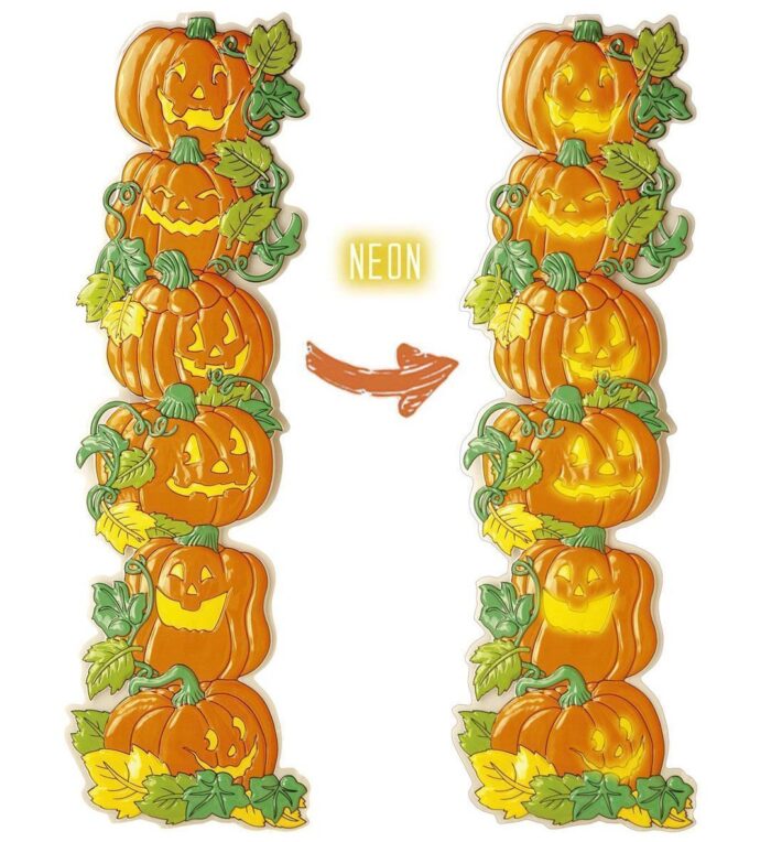 Calabaza Pared Neón