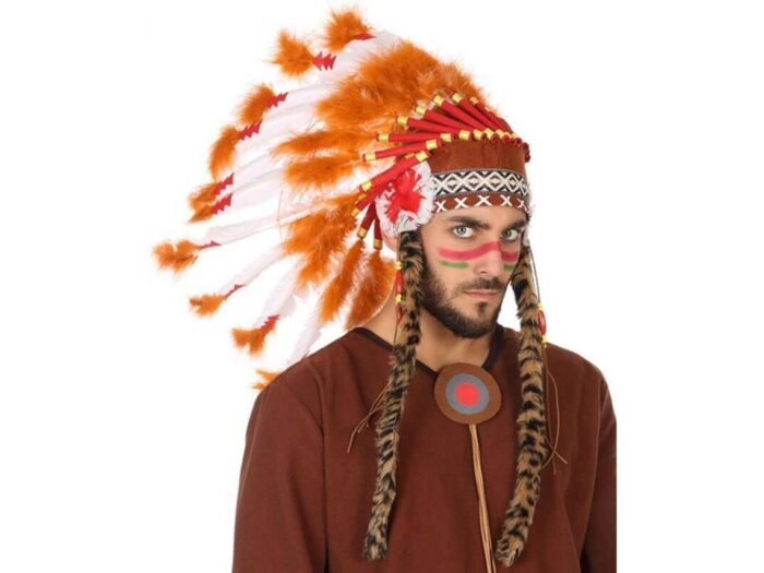 Penacho Indio Marrón