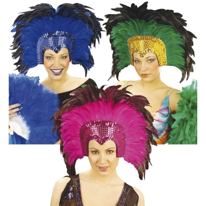 Tocado de plumas