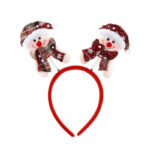 Diadema muñecos de nieve