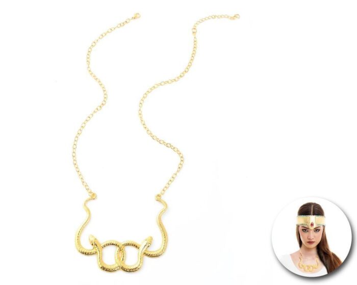 Collar Serpientes Egipcio