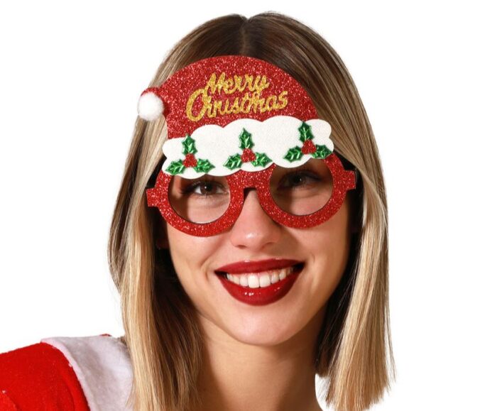 Gafas gorro mery christmas