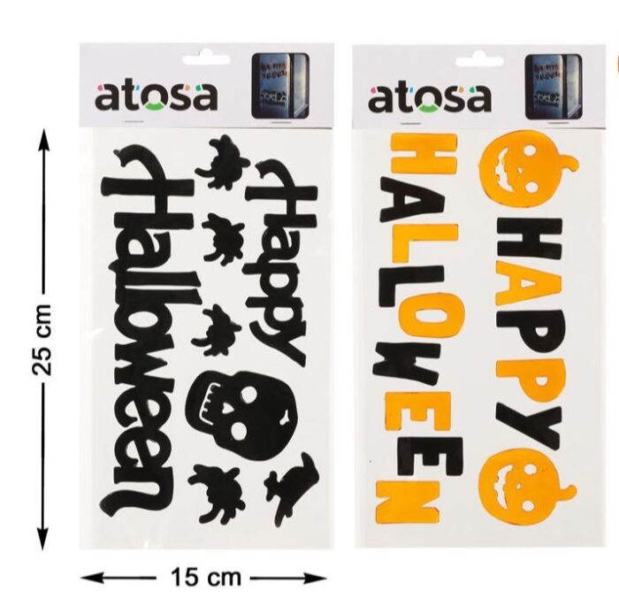 Pegatinas Gel Happy Halloween Surtidas