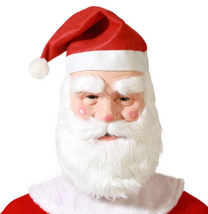 Máscara papa noel