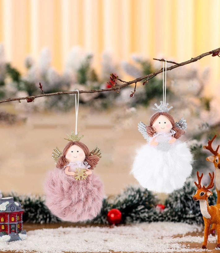 Adorno angel pompon