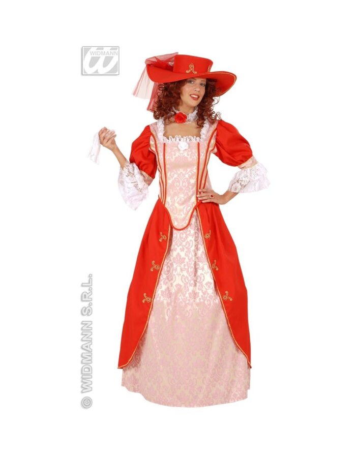 Disfraz Vestido Corte Real Francesa