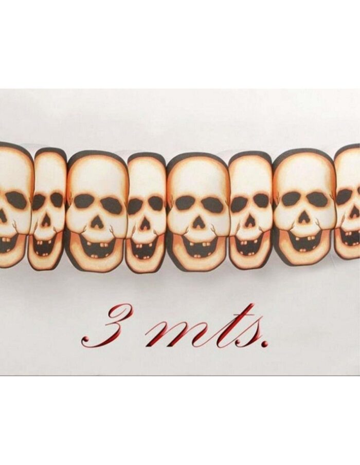 Guirnalda Calaveras Dobles