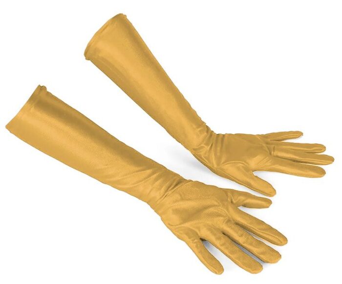 Guantes Largos Oro