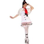 Disfraz muñeco de nieve mujer