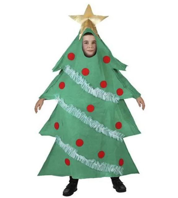 Disfraz árbol de navidad infantil