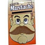 Bigote-mostacho marrón
