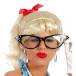Gafas pin up gigantes años 60 para mujer