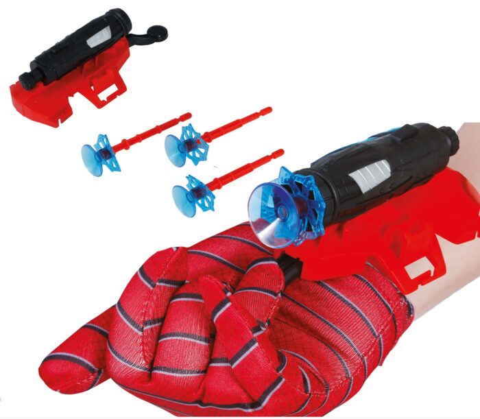 Guante araña lanza ventosas spiderman