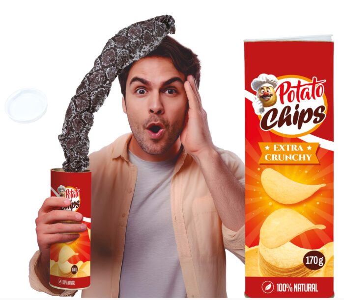 Bote de patatas con sorpresa