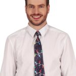 Corbata navidad luces