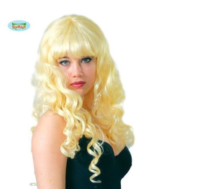 Peluca Bella Rubia Rizada