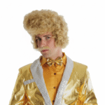 peluca elvis rubia para adulto