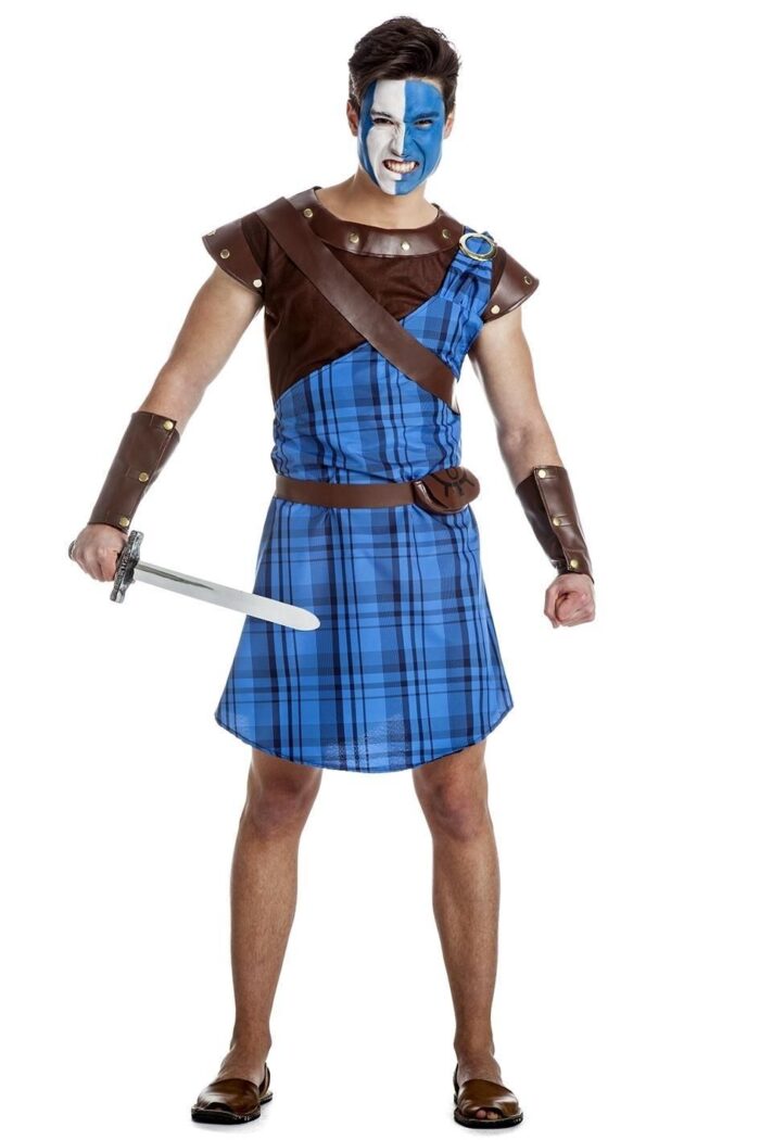 Disfraz Guerrero Escocés