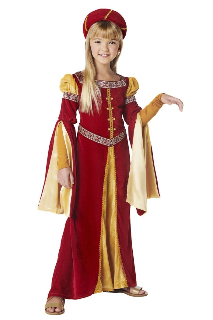 Disfraz Princesa Medieval Granate
