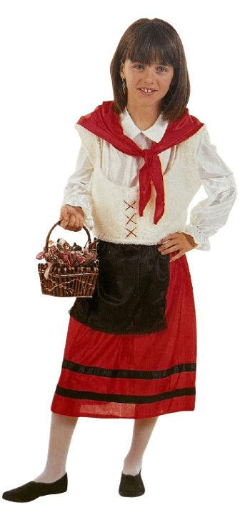 Disfraz pastora infantil