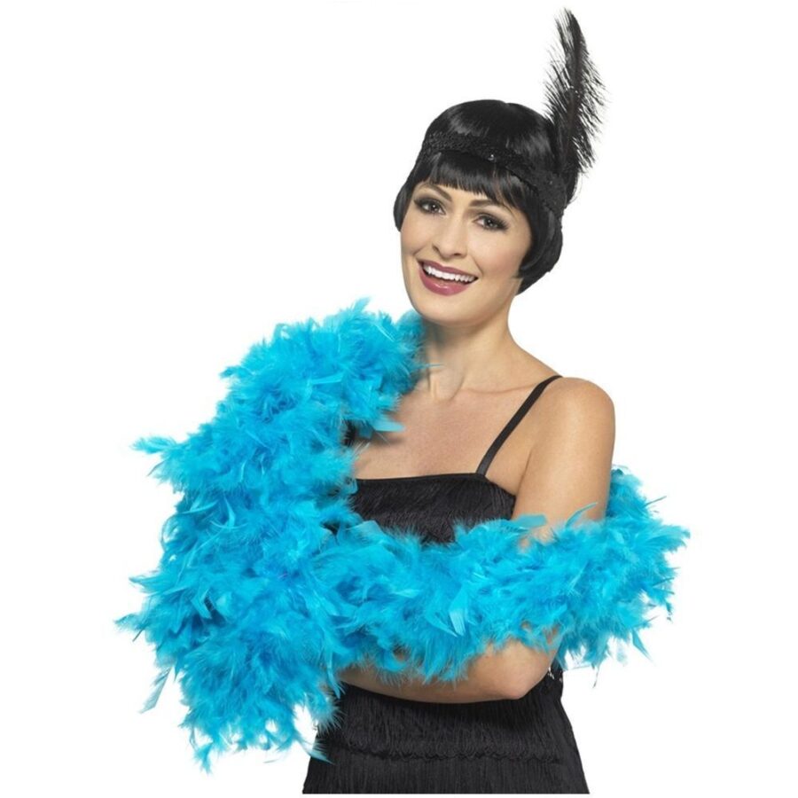 boa azul turquesa de 80gramos