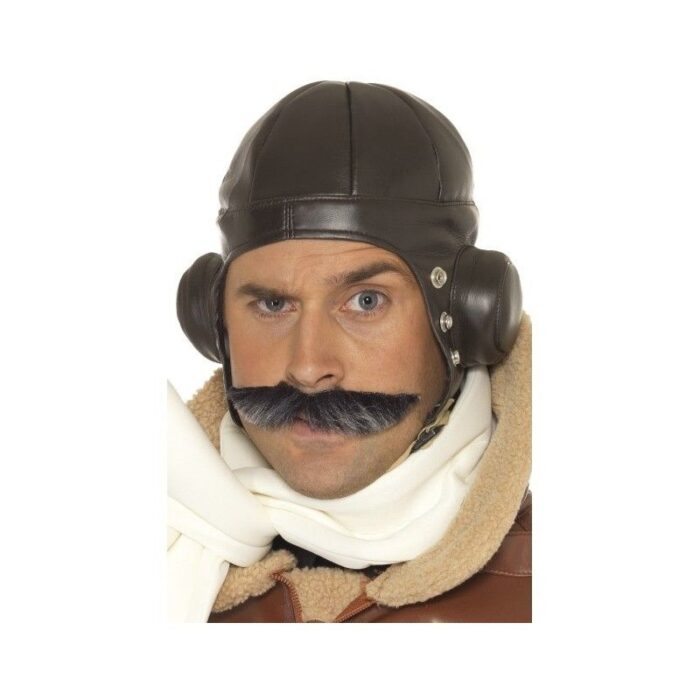 Gorro Aviador de Piel Marrón