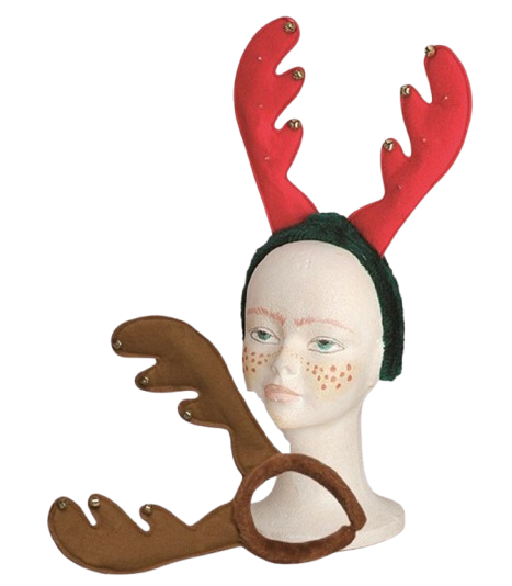 Diadema reno marrón