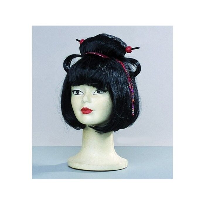 Peluca Geisha Oriental