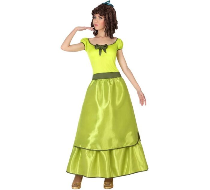 Disfraz Dama Sureña Verde